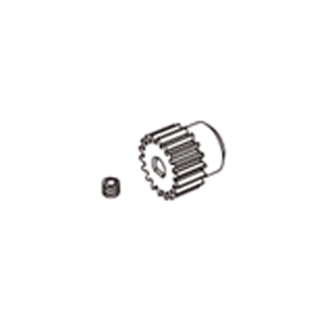MX-G0622Y Motor output gear