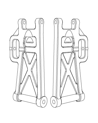 MX-P14257 Rear Lower A-Arm