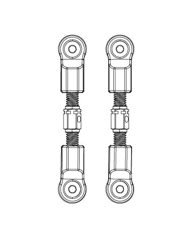 MX-P144317 Steering Tie Rods (2 pcs)