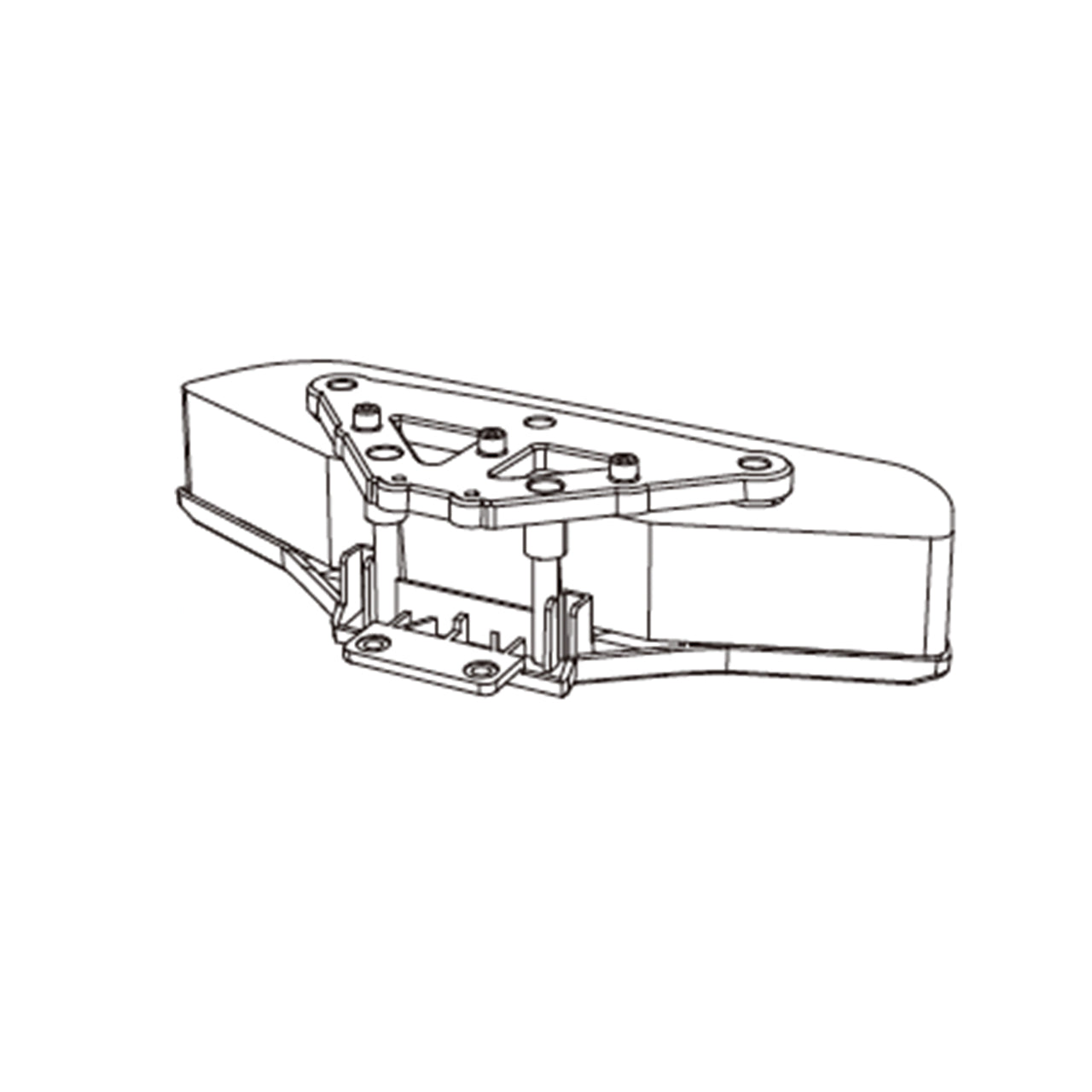 MX-P73100 Front bumper assembly