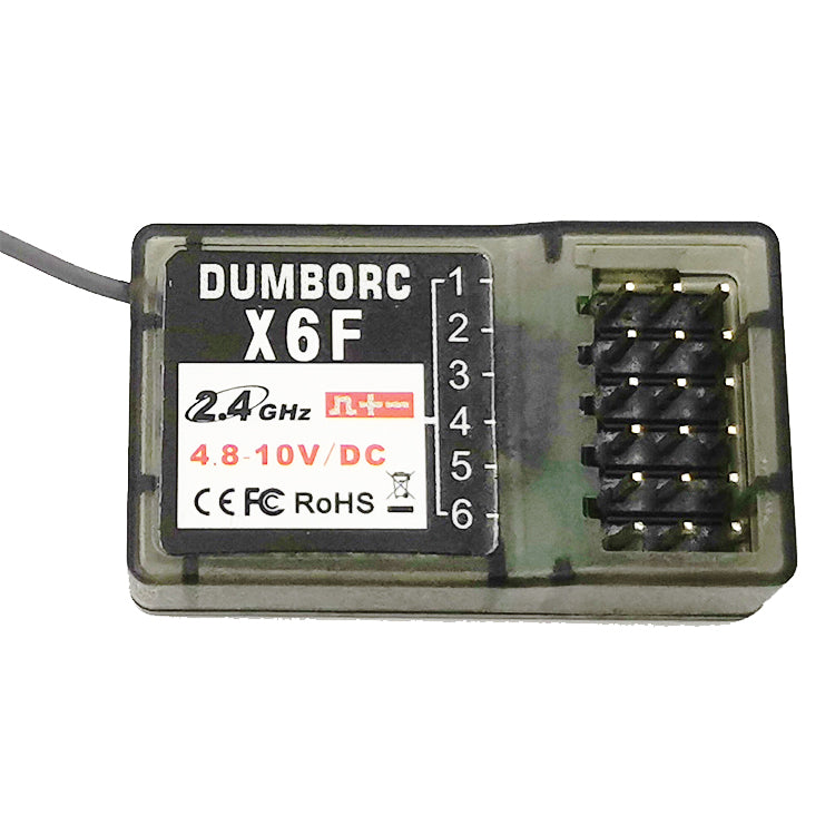 DumboRC X6F 2,4 GHz 6-kanals mottagare