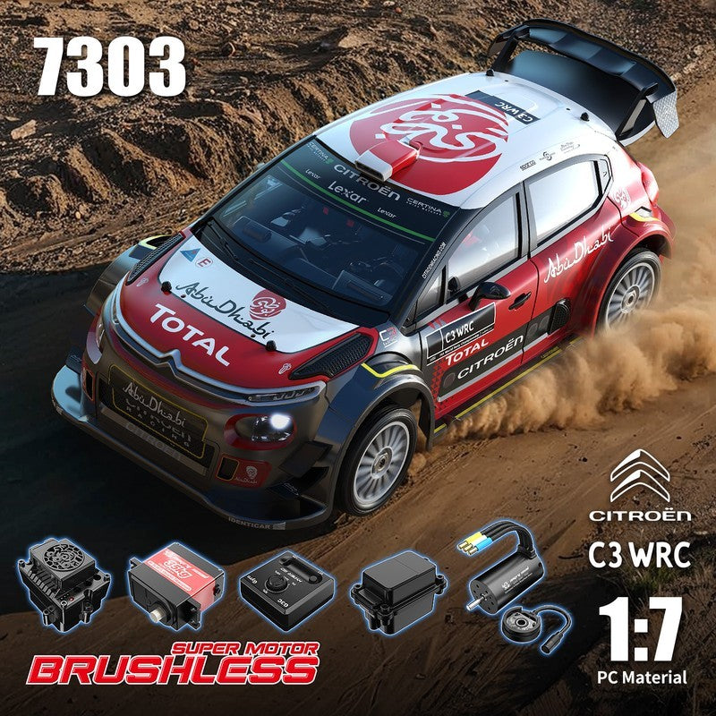 MJX Hyper GO 7303 1/7 Citroen C3 WRC 4WD