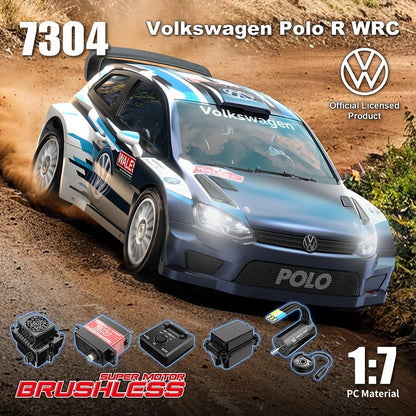 MX-7304 Hyper GO 7304 1/7 Volkswagen Polo R WRC 4WD