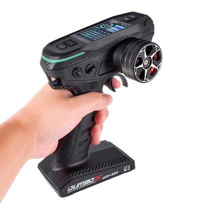 DumboRC DDF-350 2,4 GHz 10-kanals radiosystem med P6DCG gyromottagare