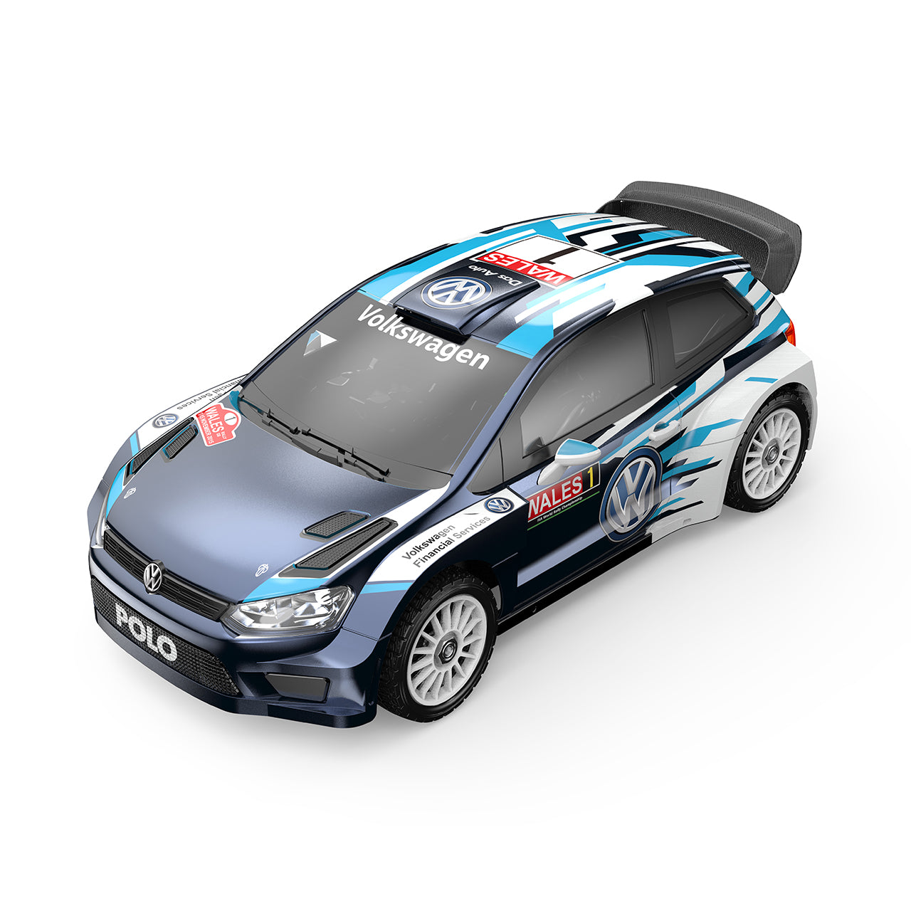 MX-7304 Hyper GO 7304 1/7 Volkswagen Polo R WRC 4WD