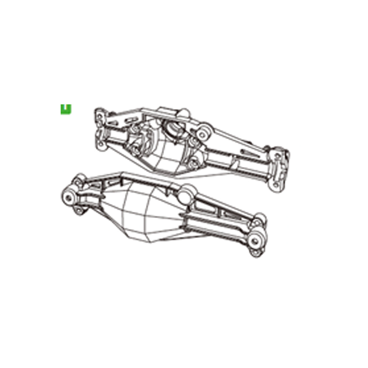 MX-P12YSA01 Front axle