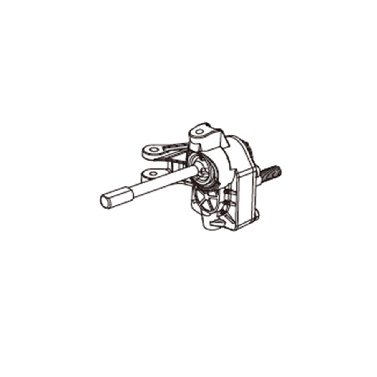 MX-P12YSA02 Left front portal axle assembly