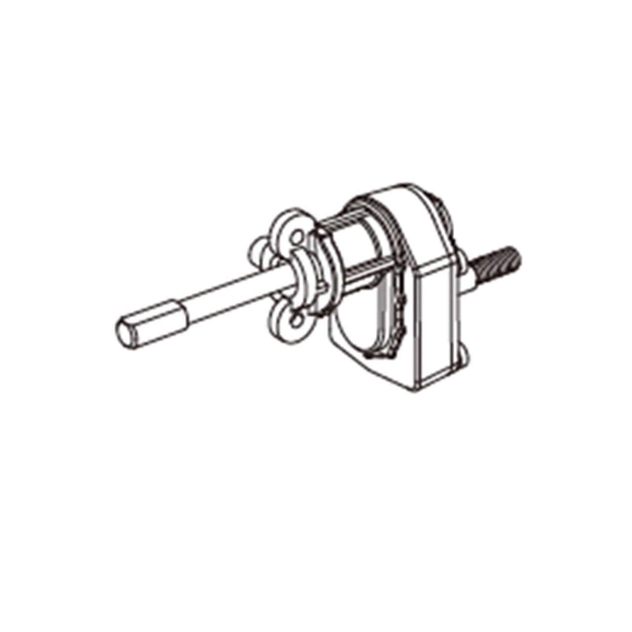 MX-P12YSB02 Left rear portal axle assembly