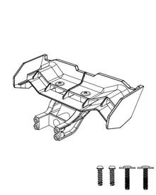 MX-P1412B Rear Wing / Spoiler