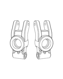 MX-P14267 Rear Hub Carrier / Rear Upright