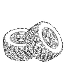 MX-P14307 Tires (2 pcs)