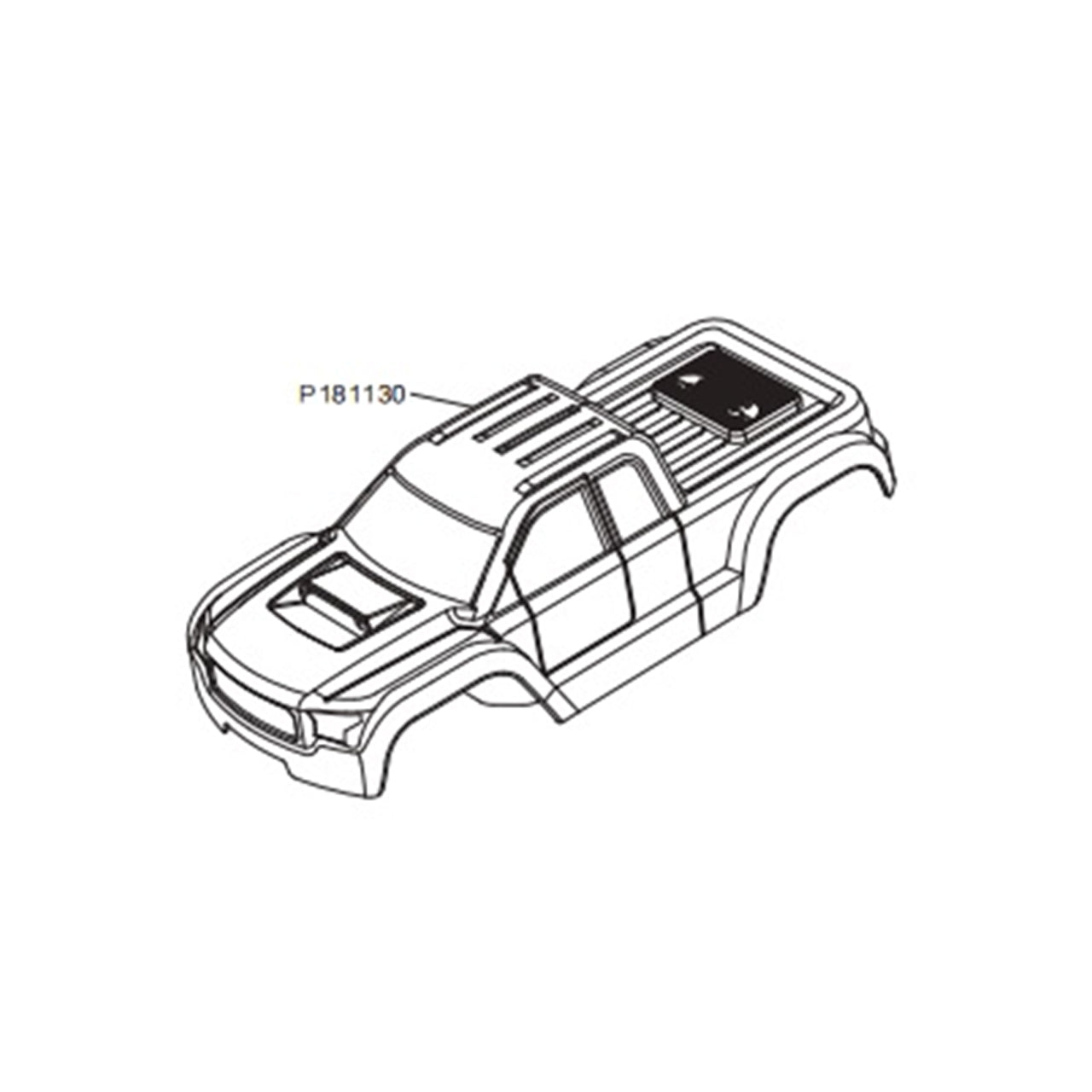 MX-P181130 Body shell