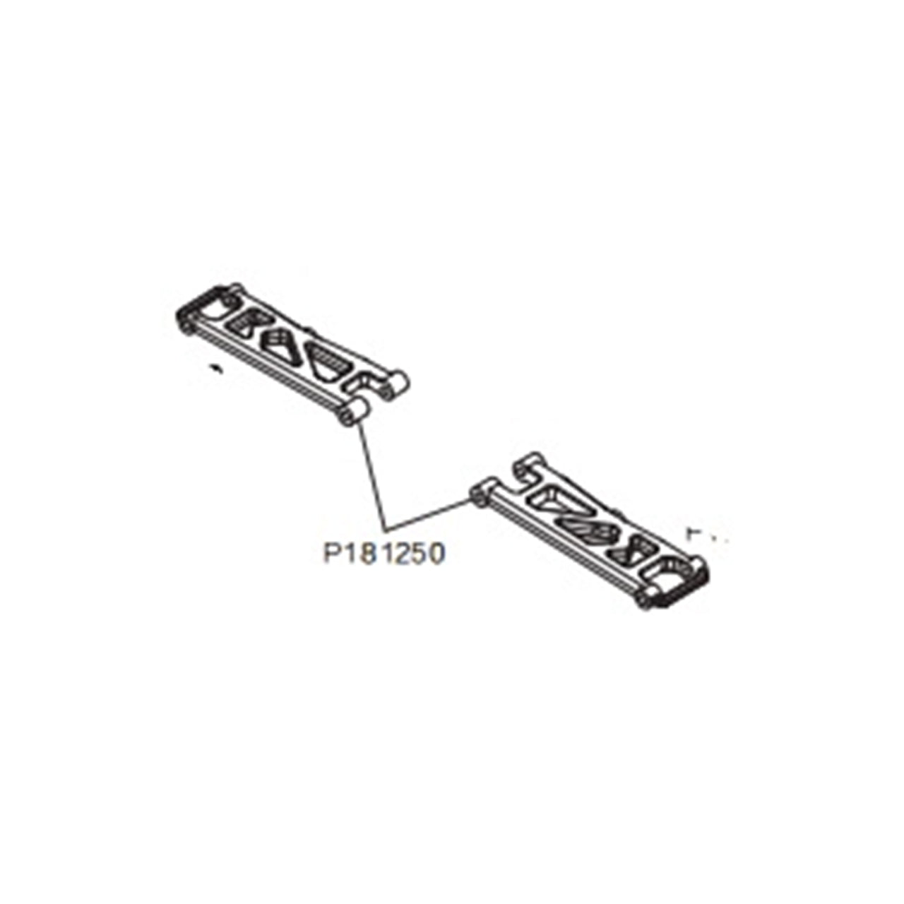 MX-P181250 Rear lower suspension arm