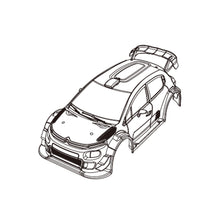 MX-P7330A Overall car body shell assembly (with light set)