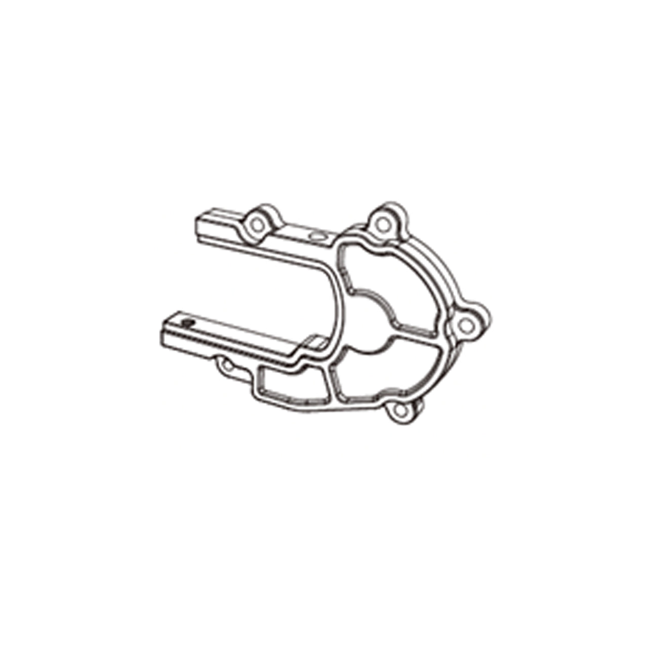 MX-P8GBK03 Motor mount adapter plate