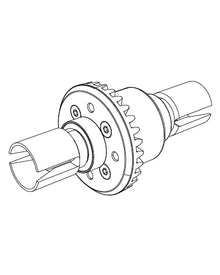 MX-P14208R Rear Differential