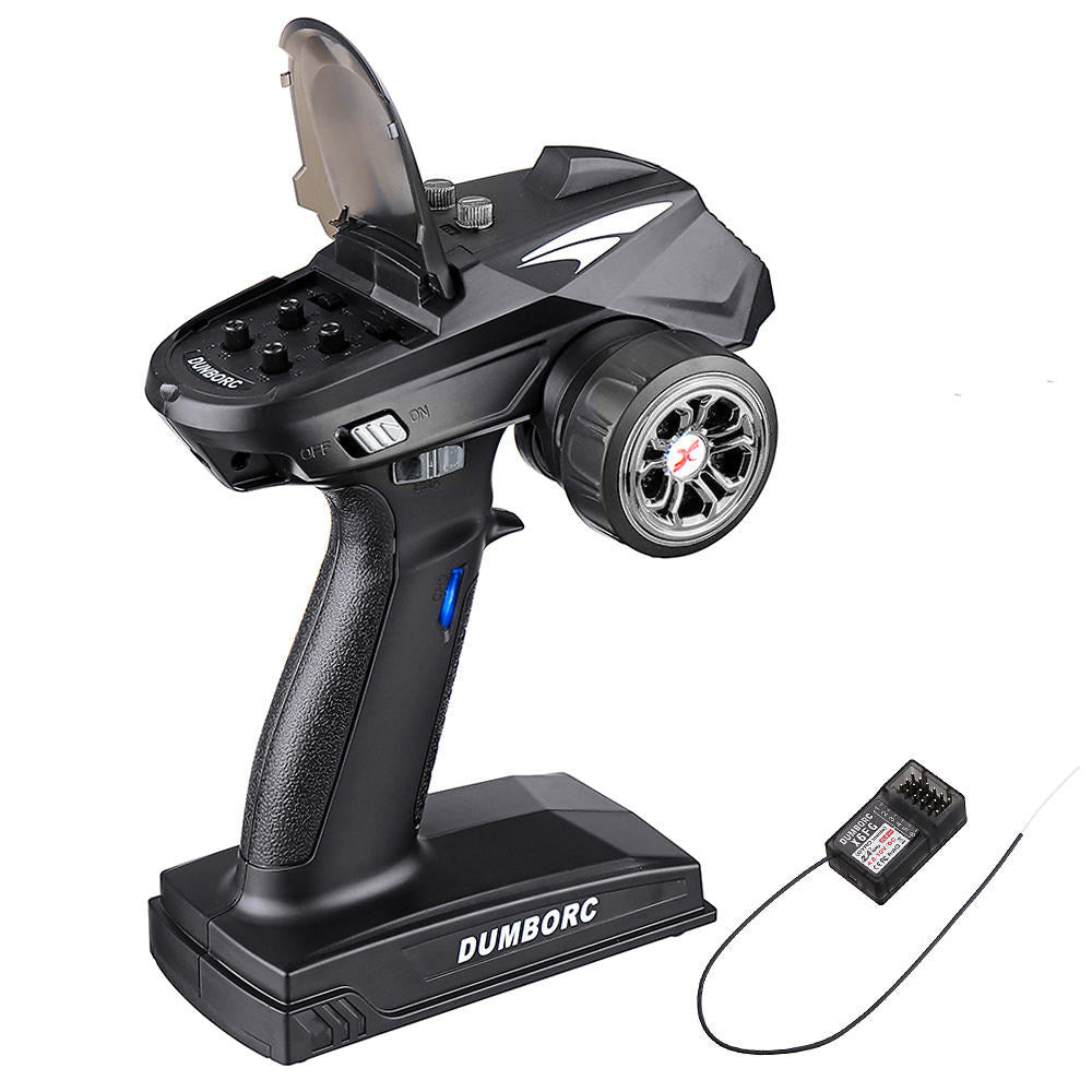DumboRC X6 2,4 GHz 6-kanals radio med X6FG gyromottagare