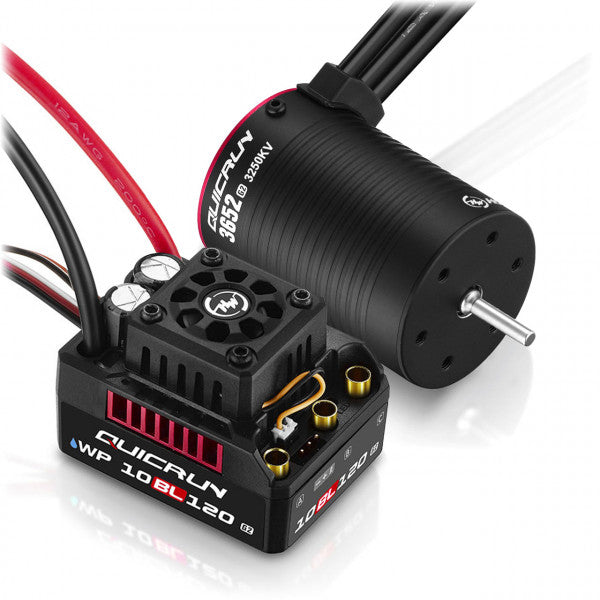Hobbywing Combo WP10BL120G2 3652SL-3250kV-G2 Sensorless